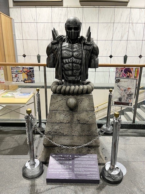 北斗の拳「ジャキ」銅像の紹介！！と新規登録説明会＆配布パートナーさんの集い!(^^)!